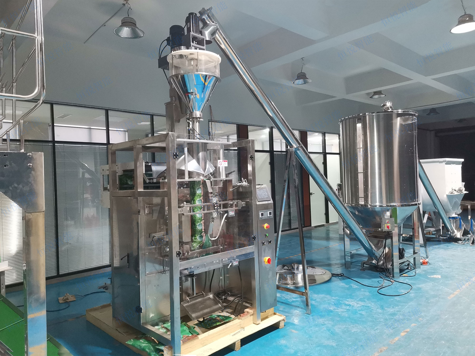 100 - 5000 克全自动粉体91香蕉视频免费下载适用广泛自动化程度高